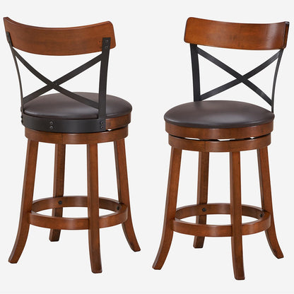 25”Height Kitchen Counter Bar Stools for Kitchen Island