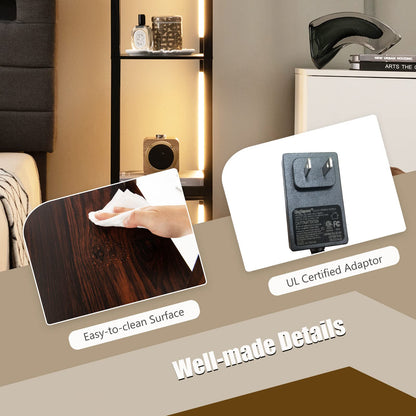 ARLIME Floor Lamp with Shelves