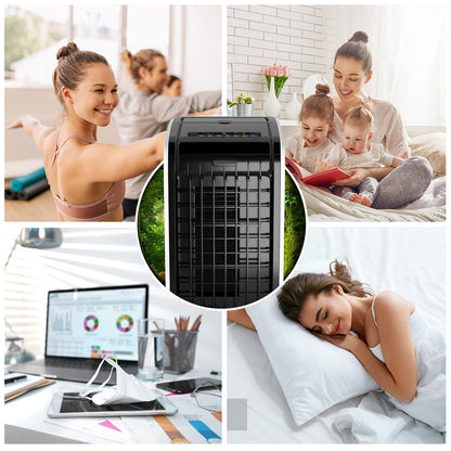 ARLIME Evaporative Air Cooler, Cooler Fan for Bedroom with Cold Air, 3 IN 1 Cooling Fan with Remote Control
