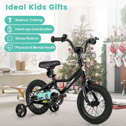12/14/16/18 Inch Kids Bike w/Removable Training Wheels