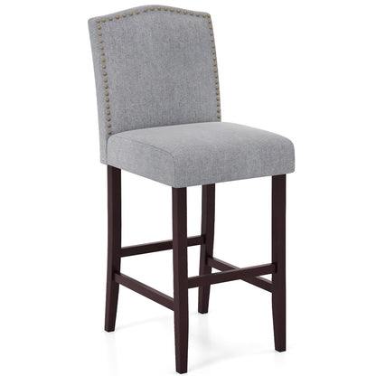 Bar Stools Set of 2/4 Bar Height Dining Side Barstools