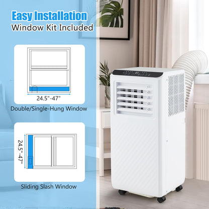 ARLIME Portable Air Conditioner, 3 -in-1 Air Cooler, Dehumidifier & Fan w/LED Display