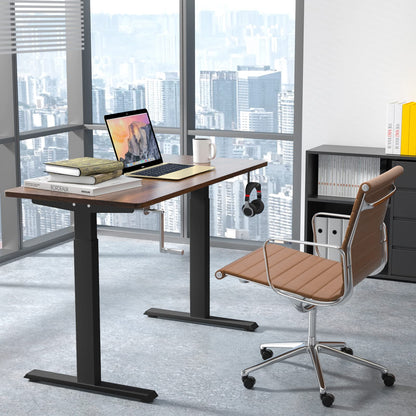 Manual Hand Crank Workstation Base w/Foldable Crank Handle