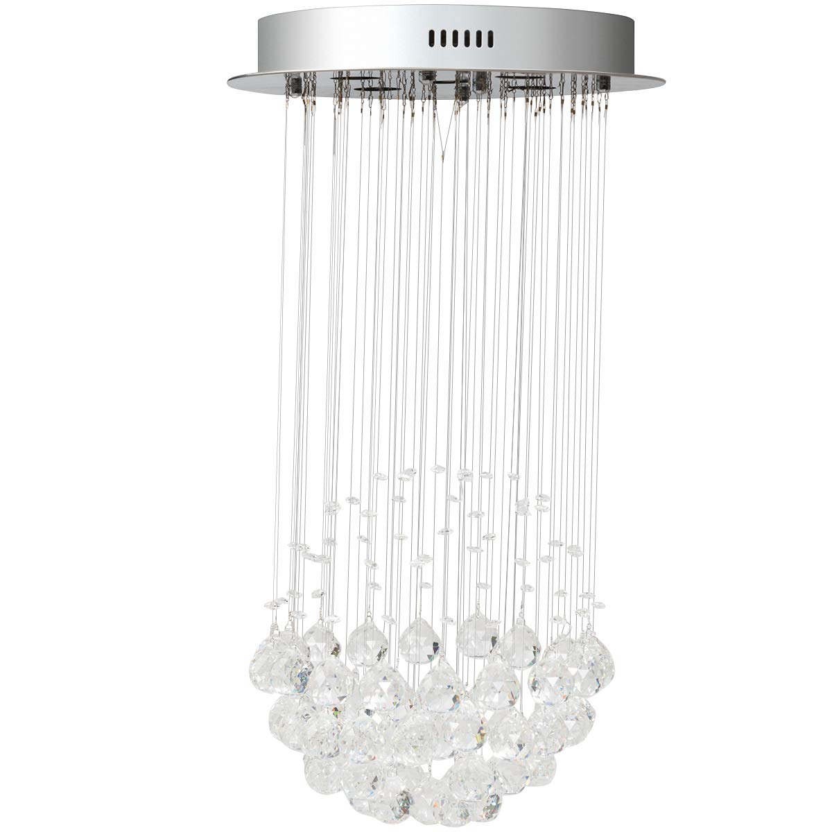 ARLIME Modern K9 Crystal Raindrop Chandelier