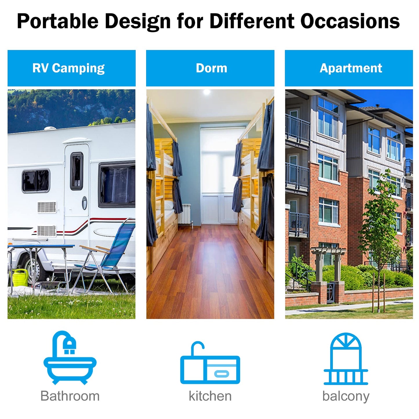 ARLIME Portable Twin Tub Washing Machine Wash & Spin Cycle Dryer