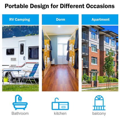 ARLIME Portable Twin Tub Washing Machine Wash & Spin Cycle Dryer