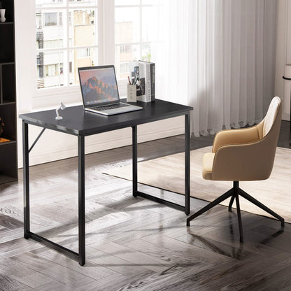 Home Office Computer Desk 40 inch Modern Simple Writing Study Desk